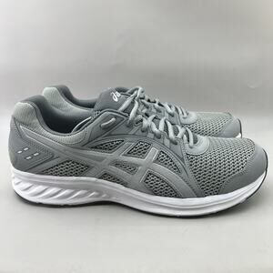 Asics Jolt 2 Running Sneakers Mens Size 13 Gray Mesh Comfort Cushion Low Shoes